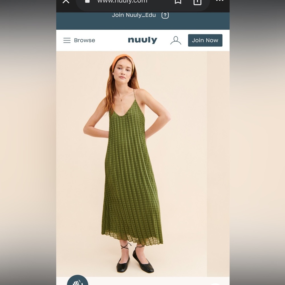 Scotch Soda Chic Olive Green Maxi Dress